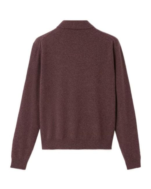 Loro Piana Purple Classic Polo Shirt