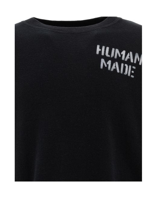Human Made Black Long-Sleeved T-Shirt for men