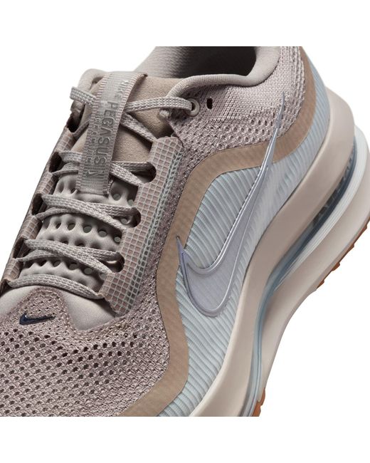 Nike Gray Pegasus Premium Running Shoes for men