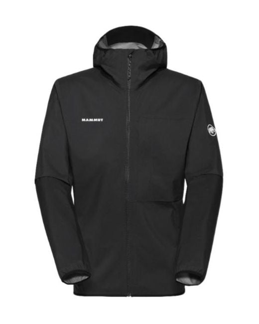 Mammut Black Ducan Light Hooded Jacket for men