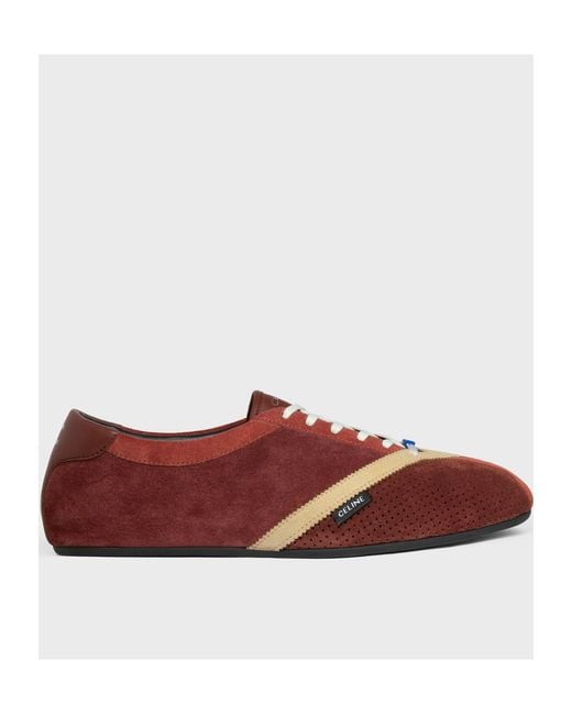Céline Red The Flat Sneaker