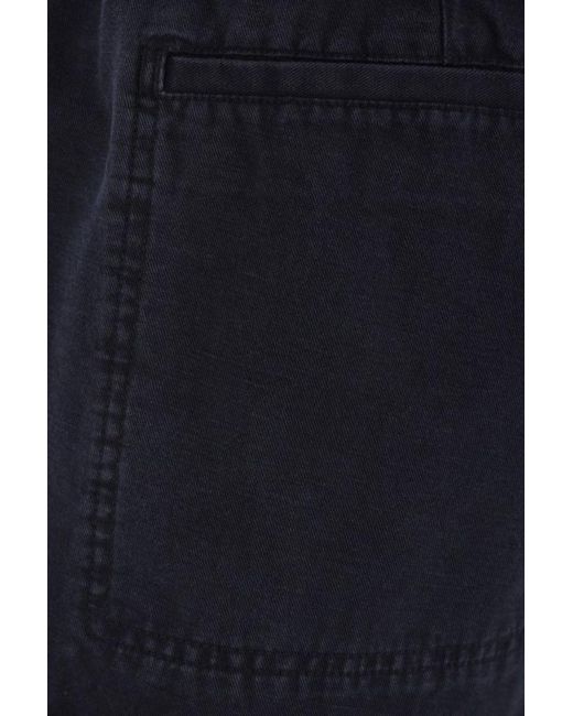 Isabel Marant Blue Isabel Marant Étoile Nirma Pleated Drawstring Shorts