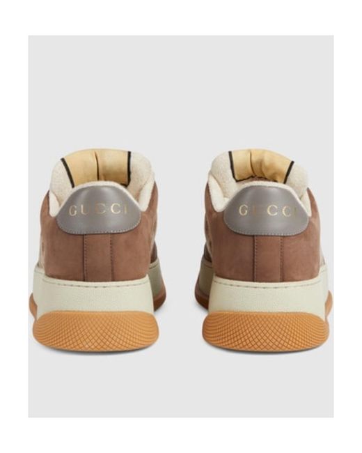Gucci Multicolor Monogram Pattern Sneakers for men