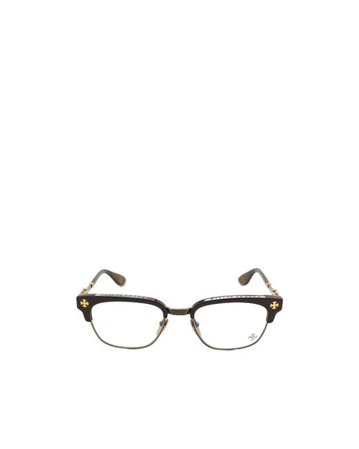 Chrome Hearts White Full Frame Plain Mirror for men