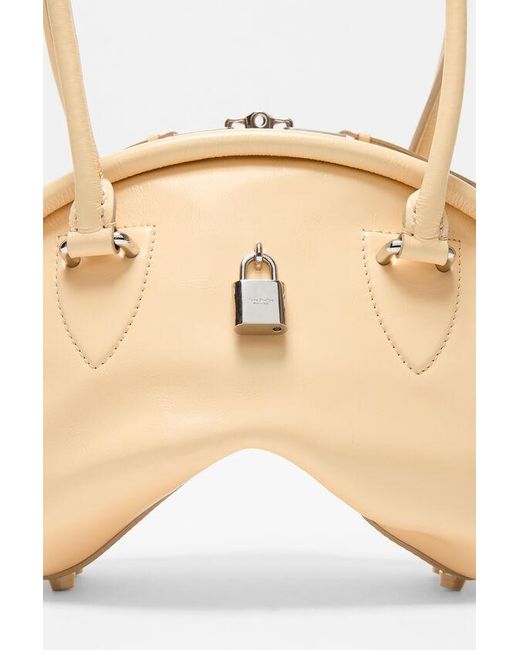 Acne Natural Mini Bowlina Shoulder Bag
