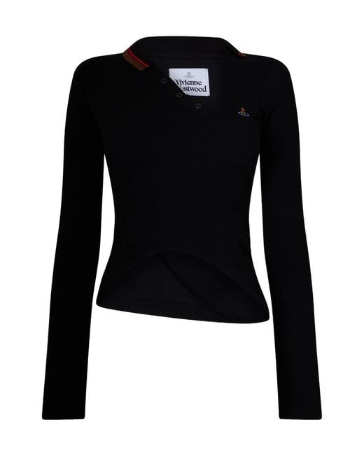 Vivienne Westwood Black Longsleeve Knit Top