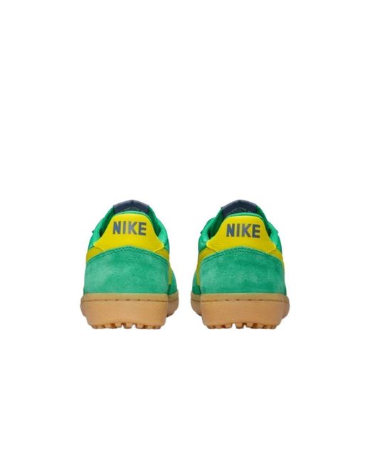 Nike Green Field General Lace-Up Sneakers