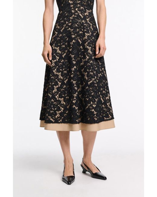 Dorothee Schumacher Black Lacy Dream Dress