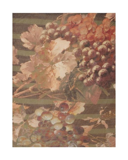 Jean Paul Gaultier Brown Floral-Print Skirt