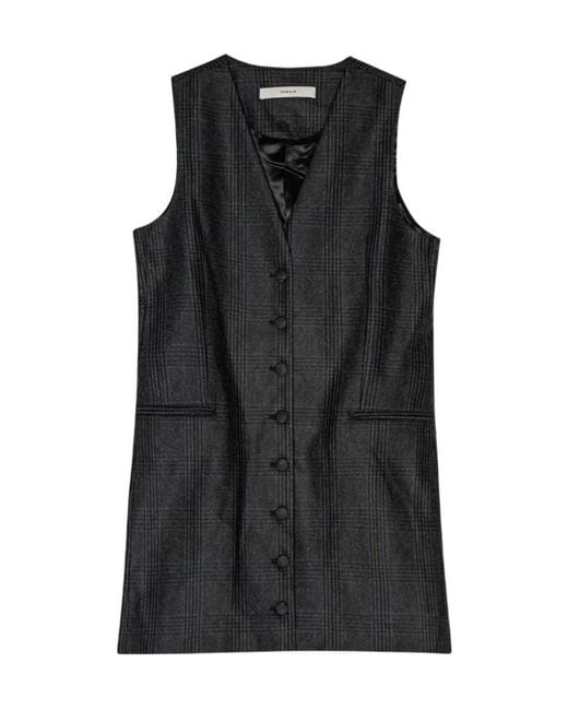 REMAIN Birger Black Suiting Vest