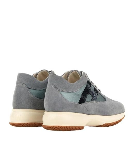 Hogan Gray Sneakers Interactive