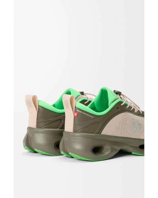 Loewe Green X On Cloudsolo Lace-Up Sneakers