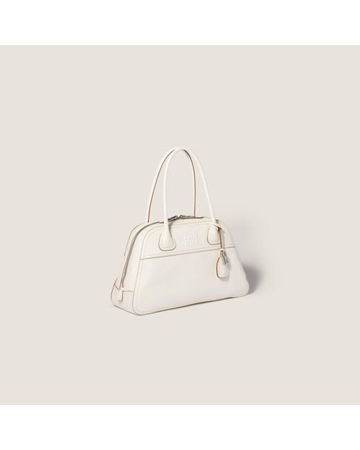 Miu Miu Natural Vivant Leather Bag
