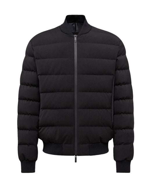 Moncler Black Cirer Down Bomber Jacket for men