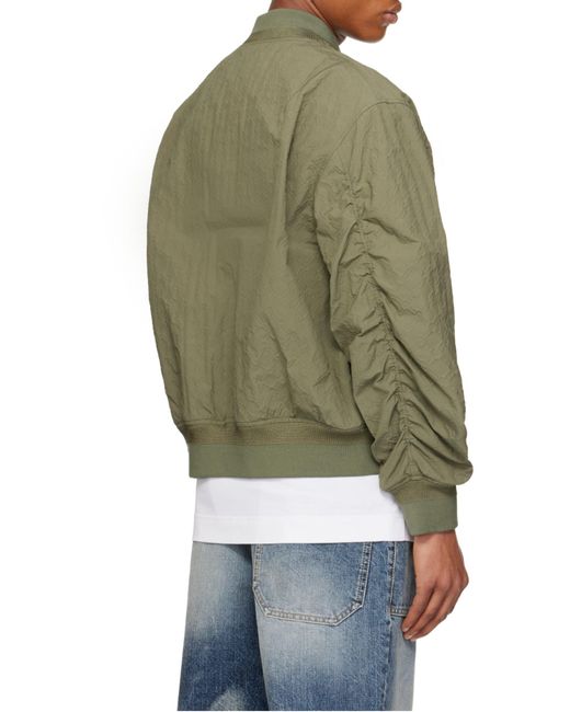Givenchy Green Monogram 72 Bomber Jacket for men