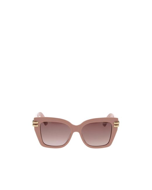 Dior Pink Eyewear C S1I Square Frame Sunglasses