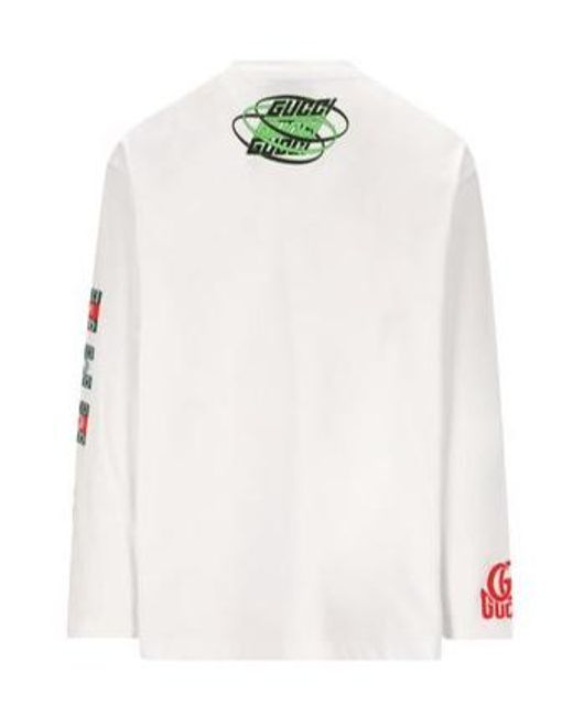 Gucci White T-Shirts And Polos for men