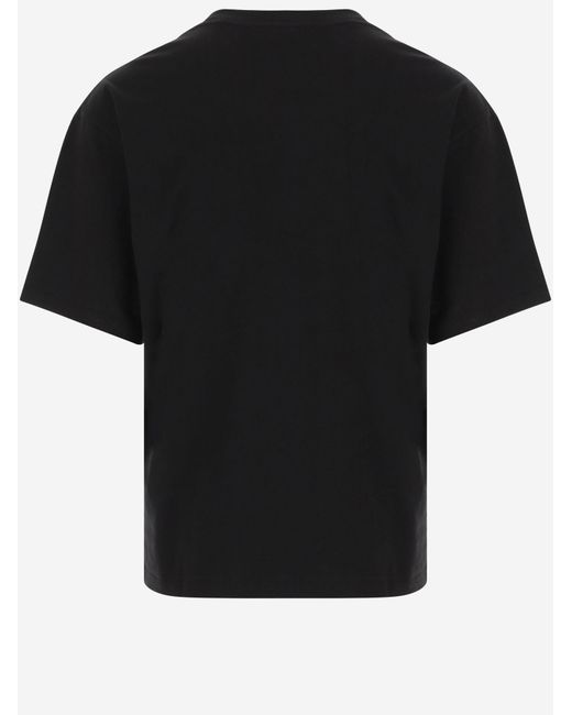 Saint Laurent Black Short-Sleeved T-Shirt for men