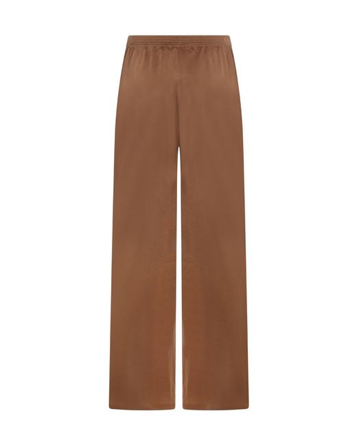 Fabiana Filippi Brown Straight-Leg Trousers