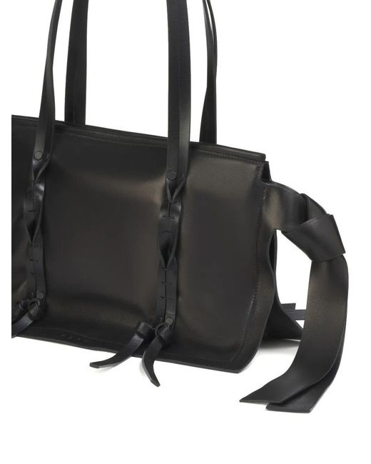 Marni Black Leather Amulet Small Bag