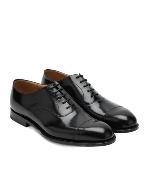 Church's Black Lace-Up Derby Shoes for men