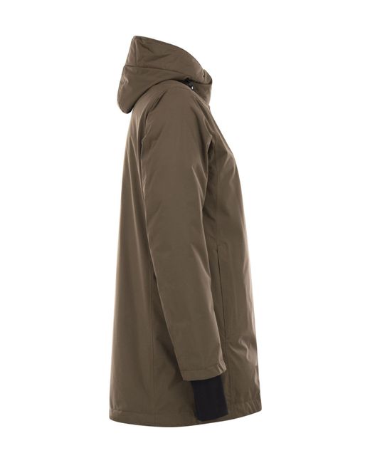 Herno Green Hooded Down Jacket