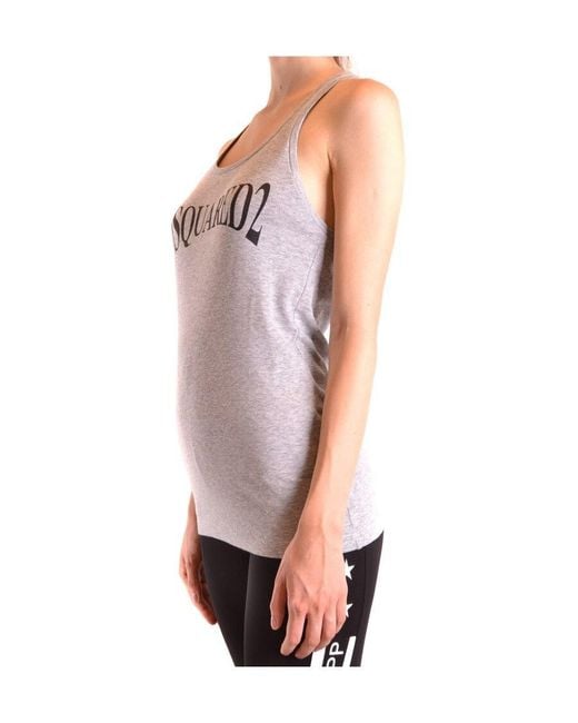 DSquared² Purple Logo Vest