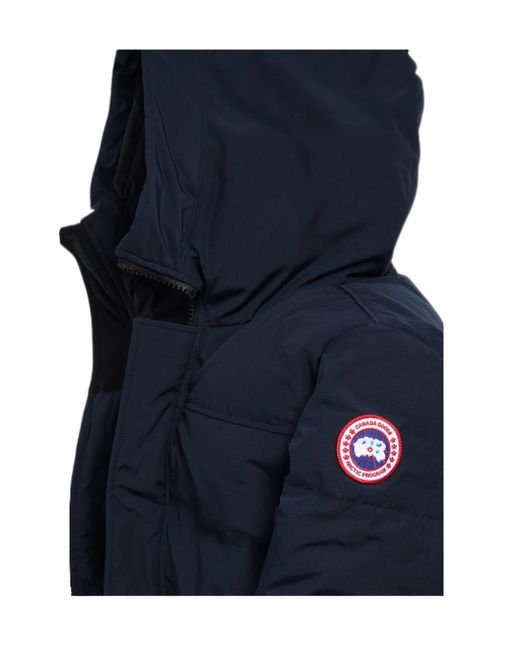 Canada Goose Blue Macmillan Hooded Parka for men