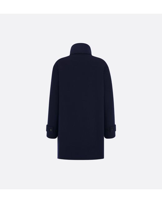Dior Blue Long-Sleeved Coat