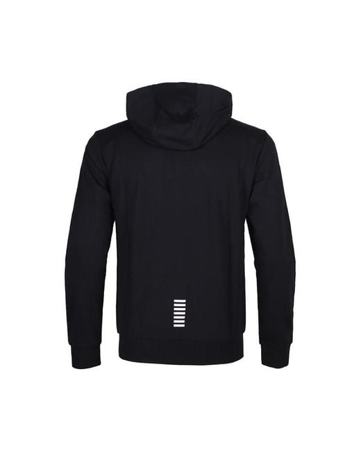 EA7 Blue Zip-Up Tracksuit Set for men