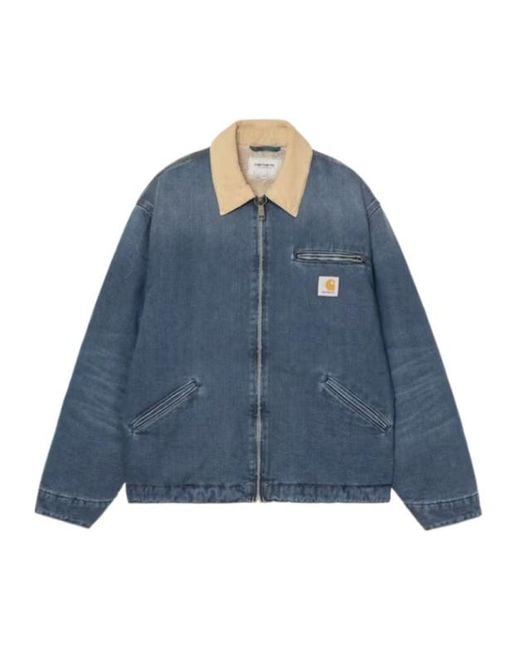 Carhartt Blue Og Detroit Jacket for men