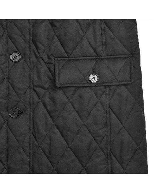 Burberry Black Dereham Quilted Cotton Clothes