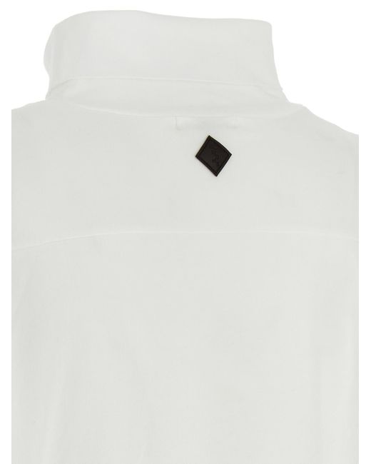 Haikure White Long-Sleeved T-Shirt