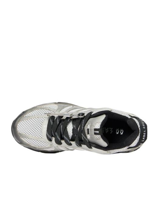 44 Label Group Gray Dragger Faded Sneakers for men