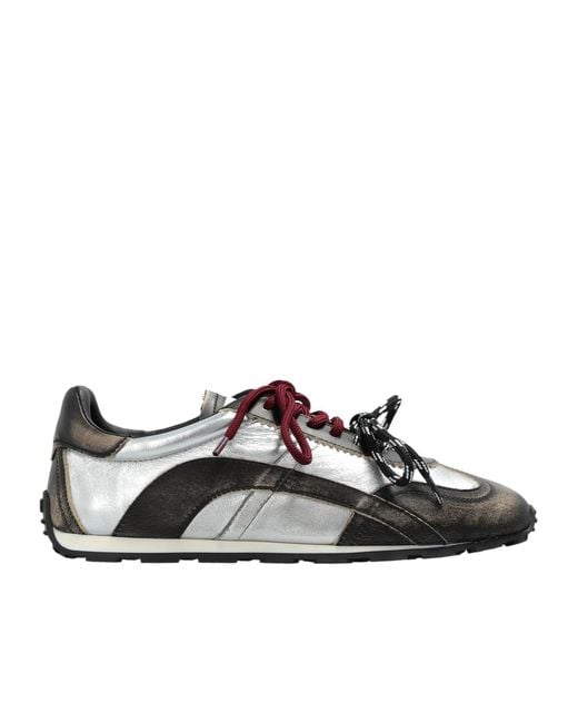 DSquared² Black Lace-Up Sneakers