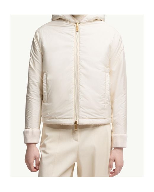 Moncler Natural Reversible Padded Hoodie