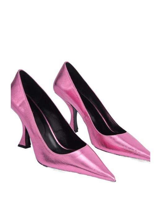By Far Pink Viva 90Mm Pumps