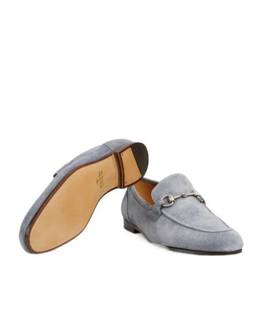 Gucci Gray Jordaan Loafer, Size 39 It for men