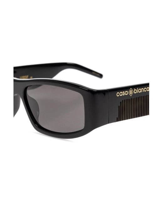 Casablanca Gray Full Frame Sunglasses for men