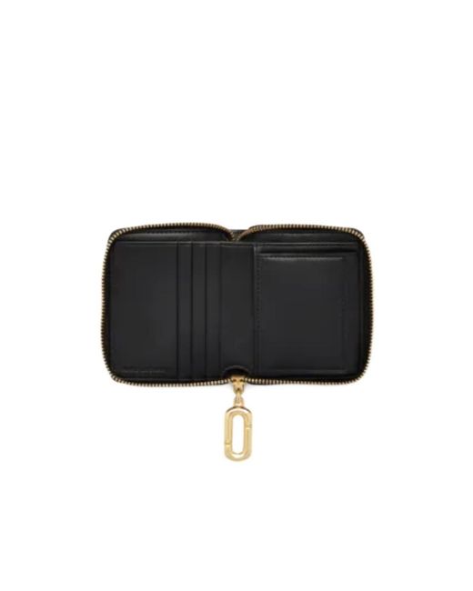 Marc Jacobs Black Scene Slim Compact Wallet