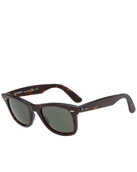 Ray-Ban Gray Wayfarer Square-Frame Sunglasses