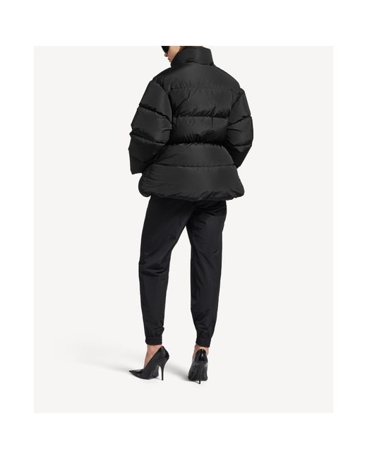 Balenciaga Black High-Neck Puffer Jacket