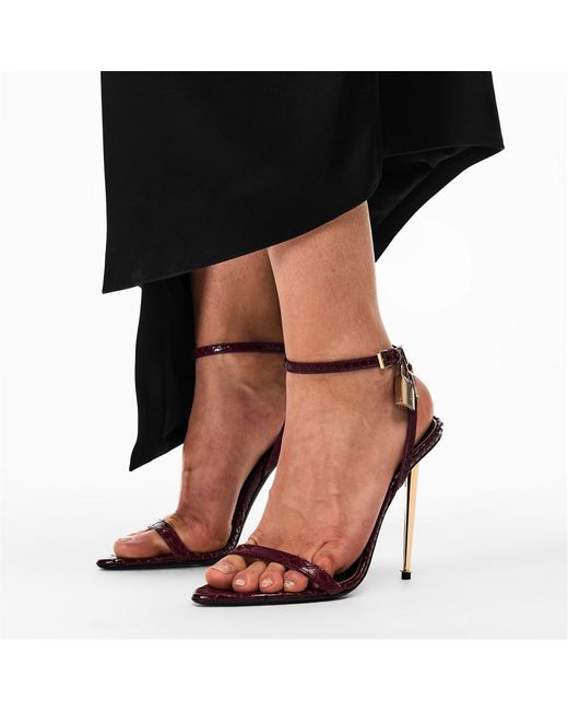 Tom Ford Multicolor Padlock Heels