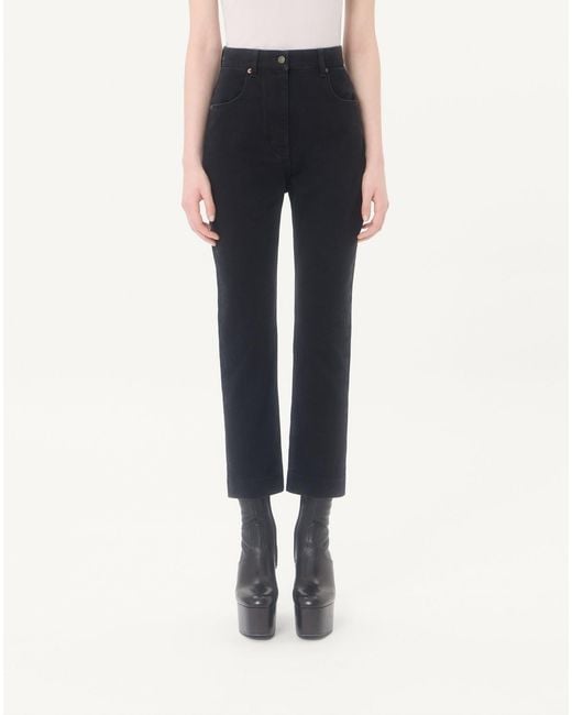 Valentino Blue Denim Trousers