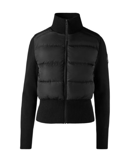 Canada Goose Black Zip-Up Hybridge Jacket