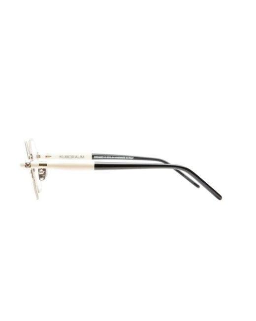 Kuboraum White Full-Frame Flat Mirror for men