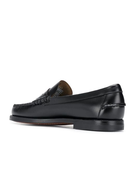 Sebago Black Classic Dan Slip-On Loafers