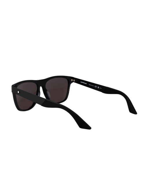 Montblanc Multicolor Eyewear Square Frame Sunglasses for men