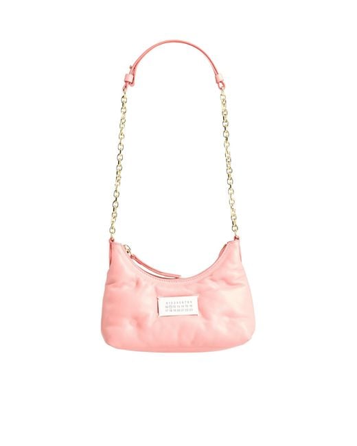 Maison Margiela Pink Plain Colour Shoulder Bags