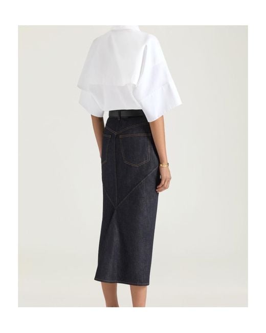 Givenchy White Collared Short-Sleeve Poplin Shirt